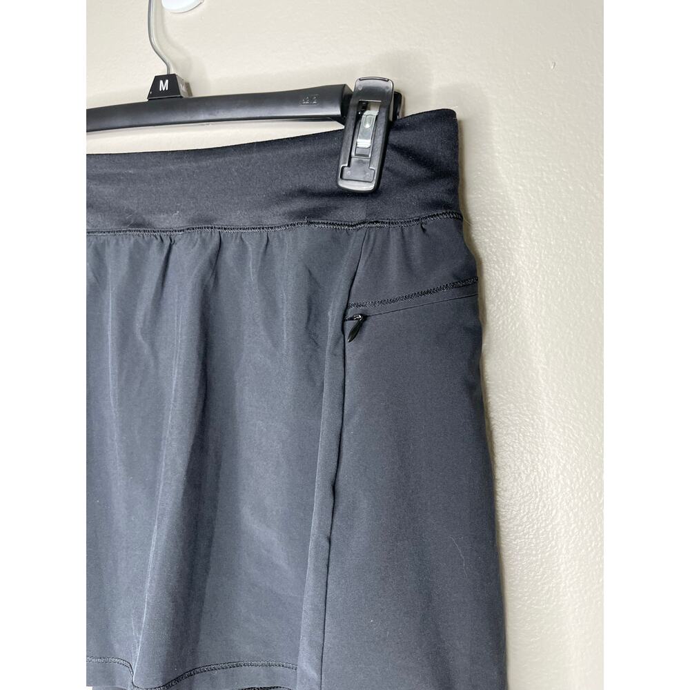 All In Motion Black Pleated Mini Golf Tennis Skirt Girls Size XL 14/15 - Picture 3 of 4